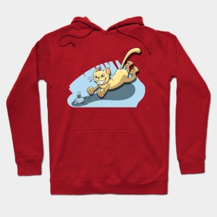 Mischievous cat Hoodie